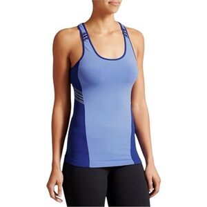 ATHLETA ☆ Accelerate Built-In Bra Seamless Racerbank Tank